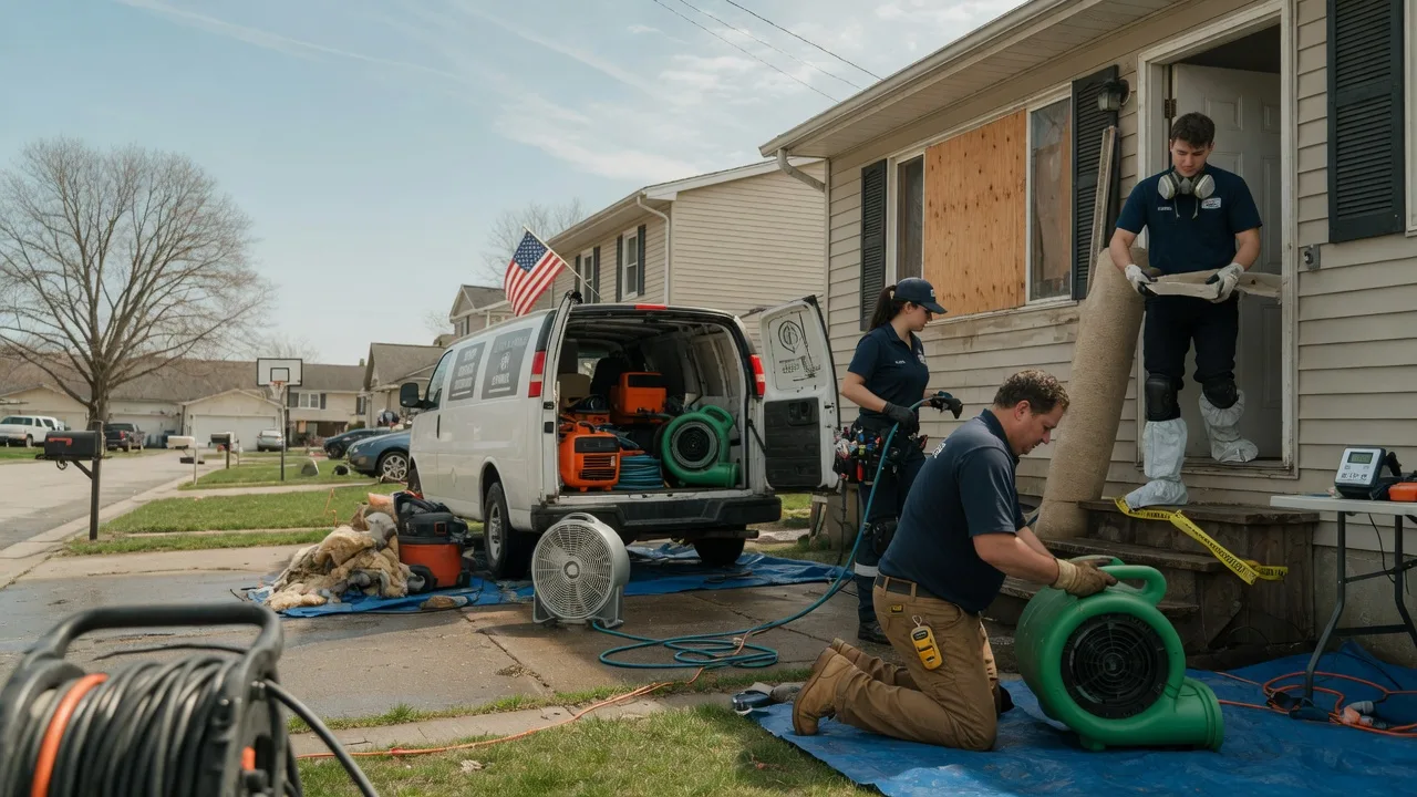 Water Damage Restoration in Sanford, NC near me